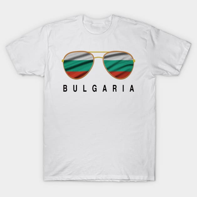 Bulgaria Sunglasses, Bulgaria Flag, Bulgaria gift , Bulgarian T-Shirt by JayD World